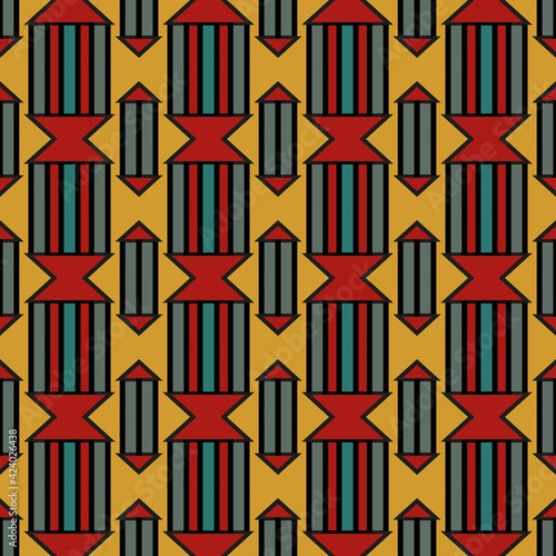 Geometric seamless pattern....