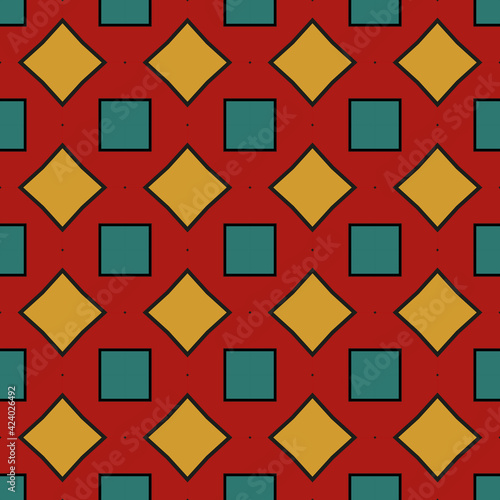 Geometric seamless pattern....