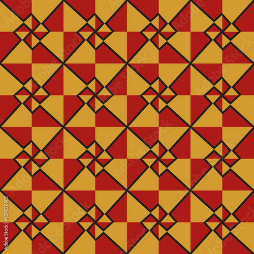 Geometric seamless pattern....