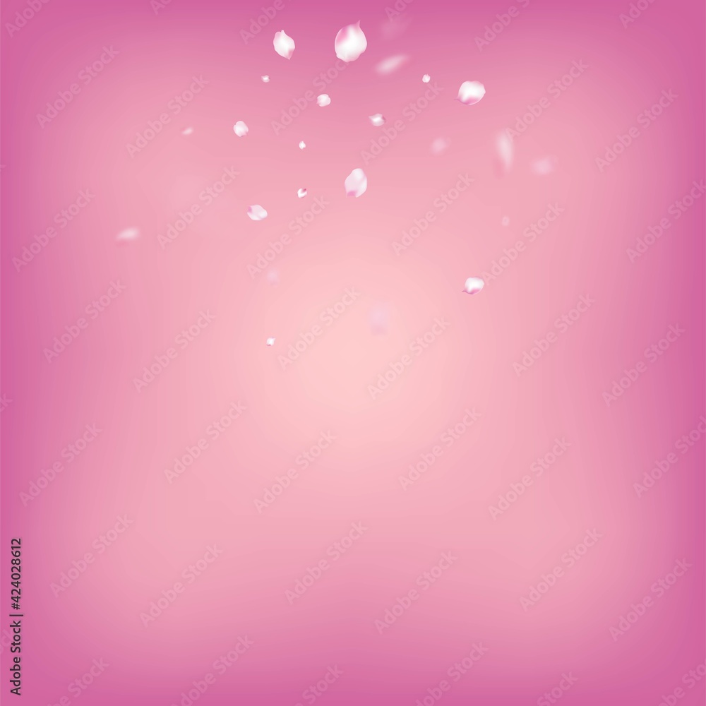 Cherry Sakura Blossom Confetti. Female Rich VIP Feminine Texture.