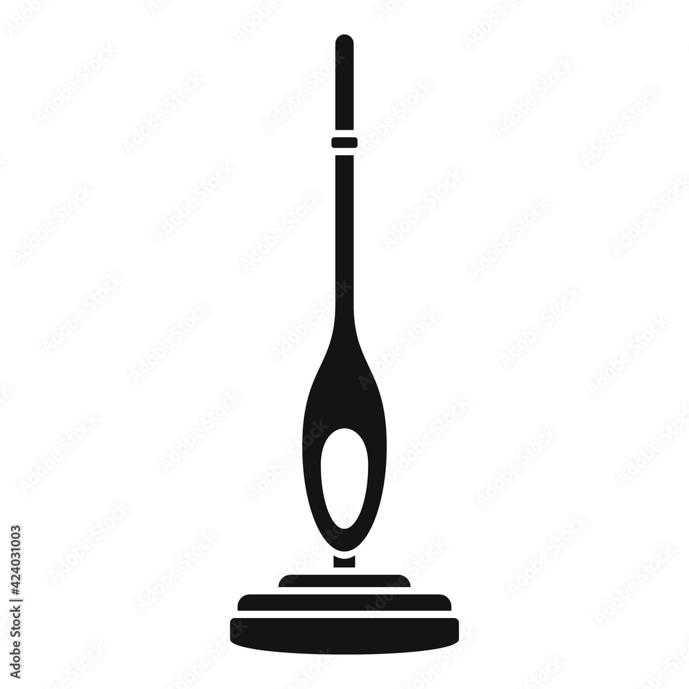Stick steam cleaner icon, simple style Stick steam cleaner icon, simple style