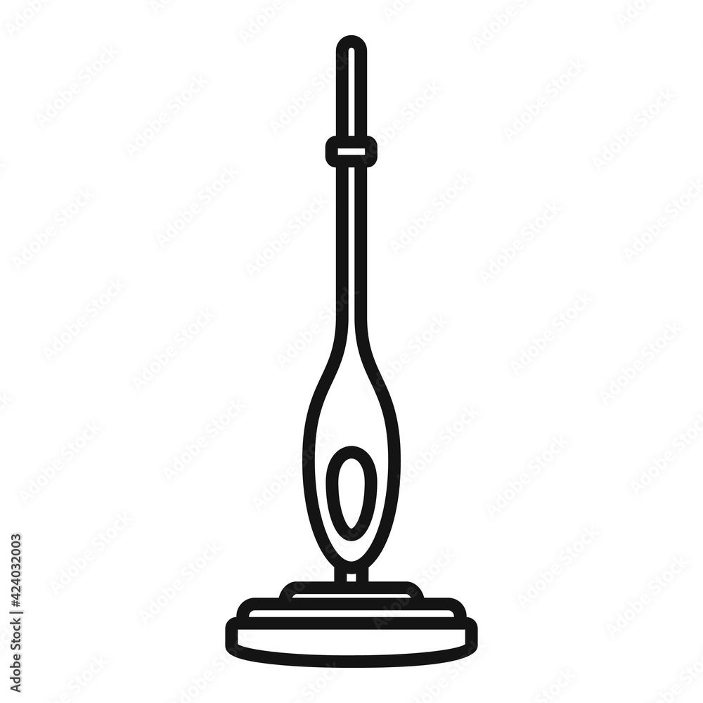 Stick steam cleaner icon, outline style Stick steam cleaner icon, outline style