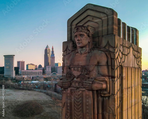 Cleveland Ohio Sunrise