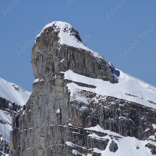 Schibenstoll, peak of the Churfirsten Range. photo