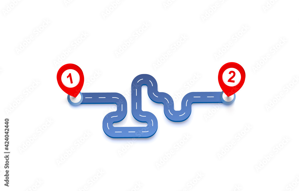 Road Trip taxi, Pave the Route, location information. Vector Road Trip taxi, Pave the Route, location information. Vector