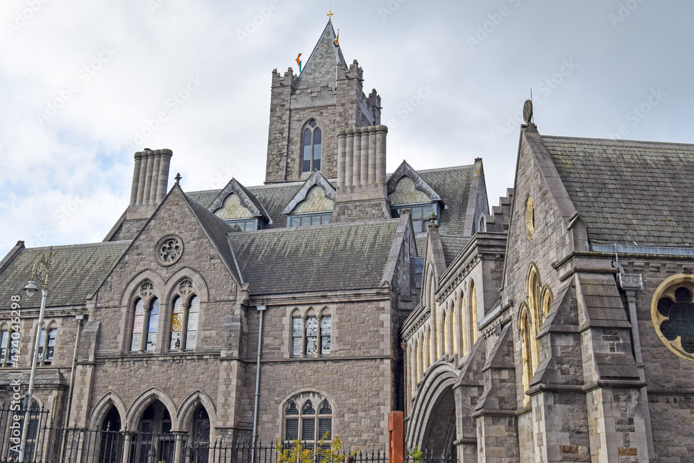 Christ church Cathedral in Dublin, Ireland, Europe