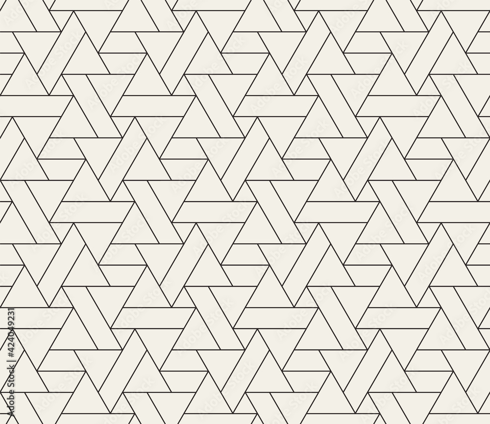 Abstract geometric pattern with crossing lines on light background. Seamless linear rapport. Stylish fractal vector texture. Swatch to fill background, laser engraving and cutting. Abstract geometric pattern with crossing lines on light background. Seamless linear rapport. Stylish fractal vector texture. Swatch to fill background, laser engraving and cutting.