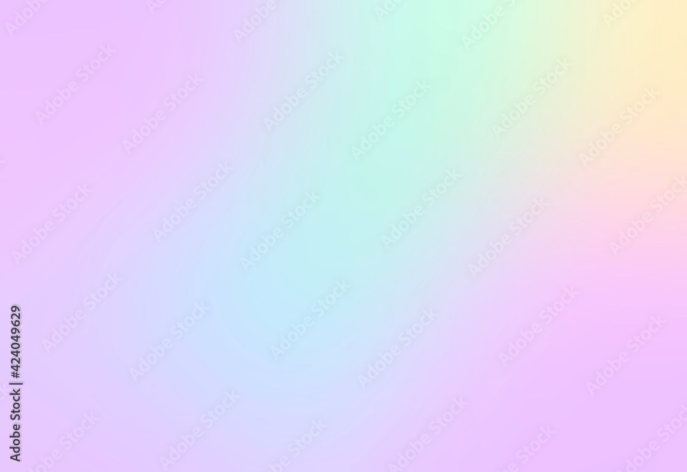 Banner glare abstract texture. Blur pastel color background for backdrop, wallpaper, ad, presentation, production, studio, montage, modern. Bright cute colorful rainbow in girls theme

