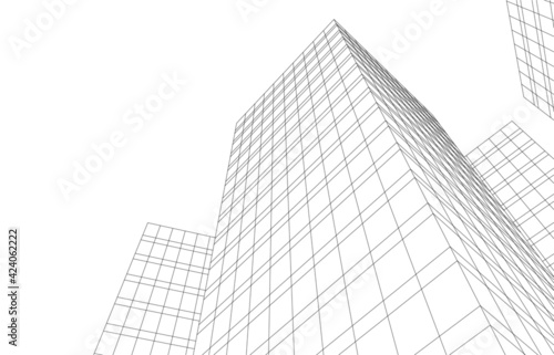 Abstract background of modern architecture 