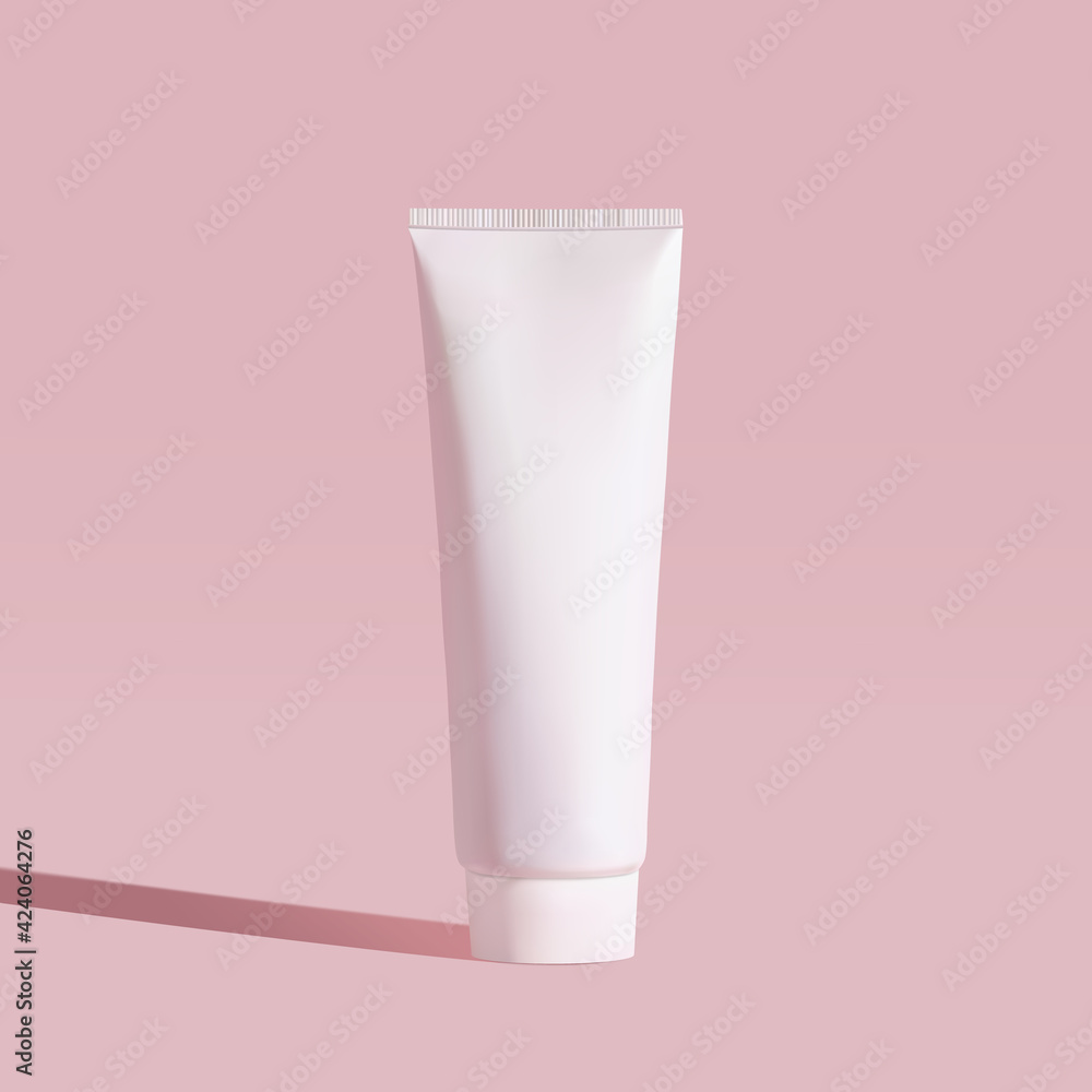 Cosmetic white bottle. Womens cosmetic accessory for makeup, cleansing gel, fluid, lotion, serum. Packaging design, mock up, 3d vector. Cosmetic white bottle. Womens cosmetic accessory for makeup, cleansing gel, fluid, lotion, serum. Packaging design, mock up, 3d vector.