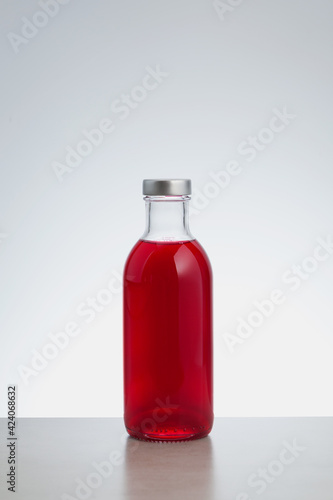 Wallpaper Mural Salgam- popular Turkish drink. Bottle on light background Torontodigital.ca