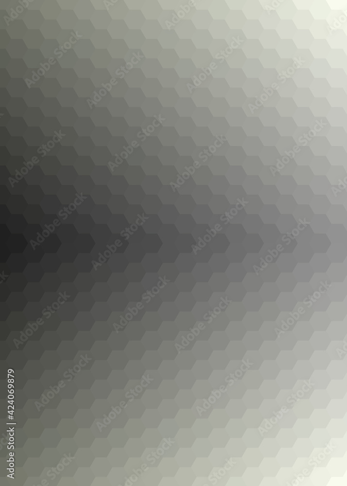 Fototapeta premium Abstract color Low-Polygones Generative Art background illustration