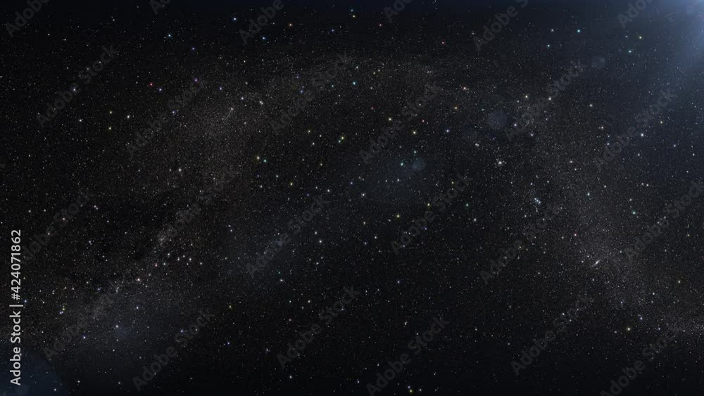 Close-up of Milky way galaxy with real stars and space dust in the universe Close-up of Milky way galaxy with real stars and space dust in the universe