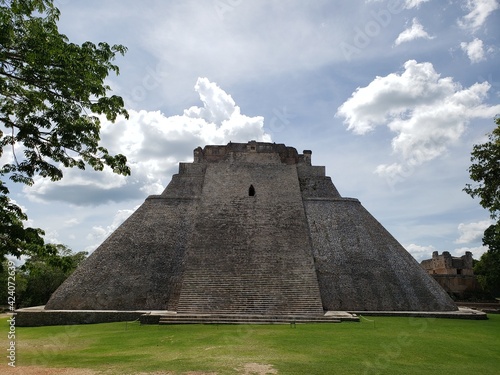 Zona Arqueológica Uxmal, Yucatán , México.