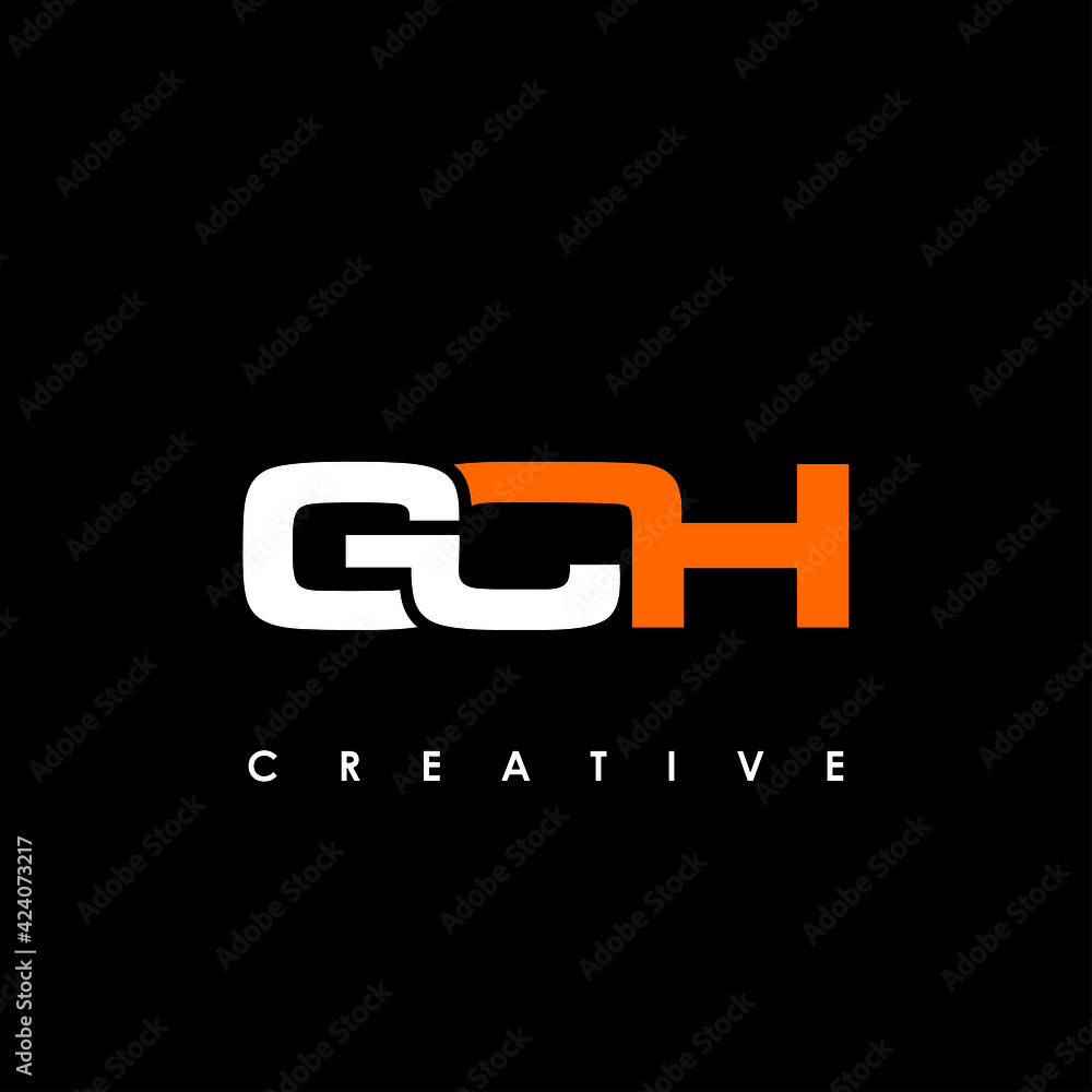 GCH Letter Initial Logo Design Template Vector Illustration GCH Letter Initial Logo Design Template Vector Illustration