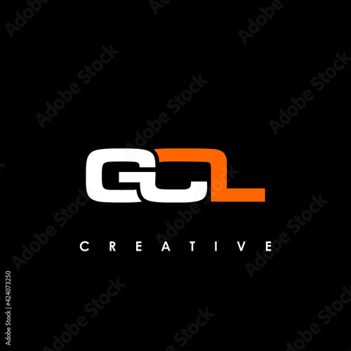 GCL Letter Initial Logo Design Template Vector Illustration photo