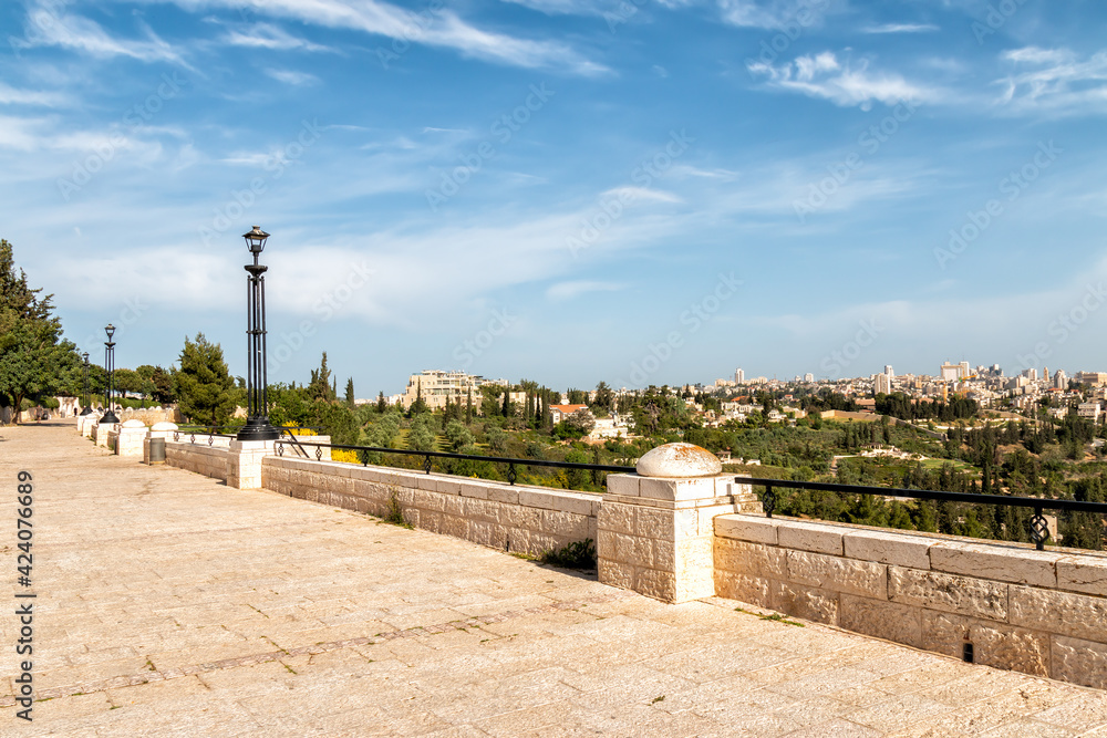Promenade View in Jerusalem