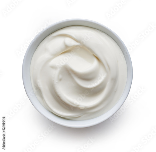 Obraz na płótnie bowl of sour cream