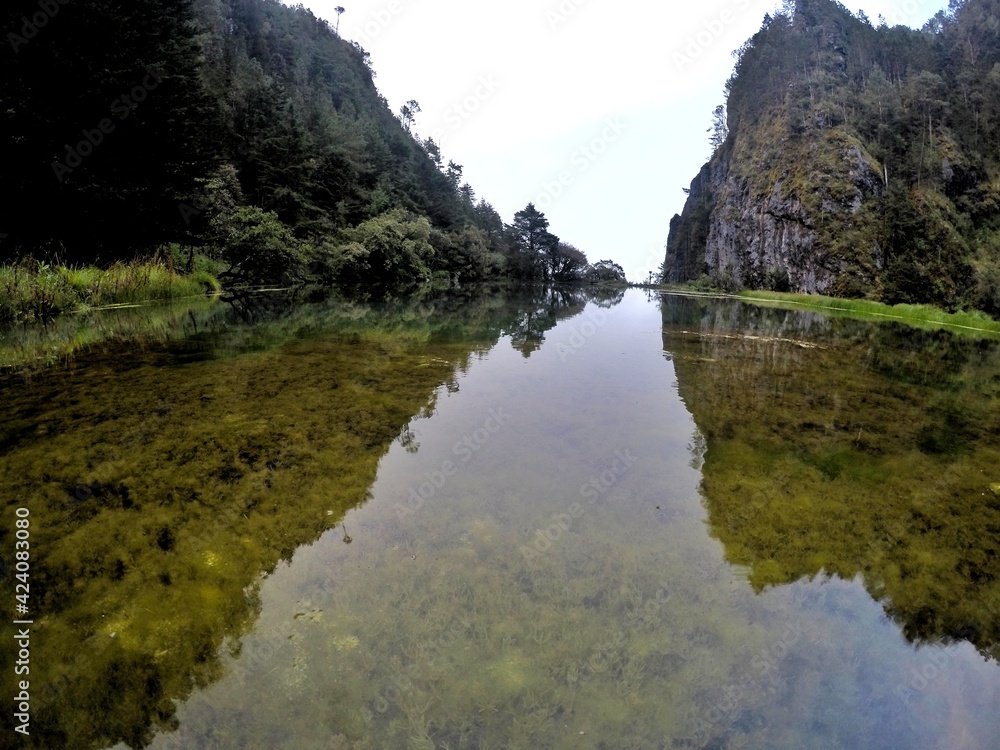 Fototapeta premium Laguna Magdalena Huehuetenango San Marcos