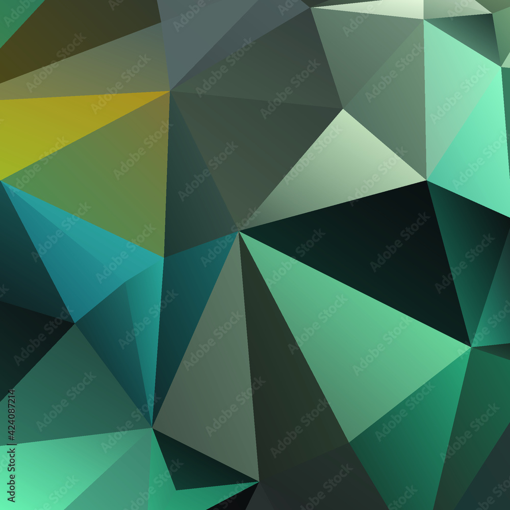 Fototapeta Abstract Color Polygon Background Design, Abstract Geometric Origami Style With Gradient. Presentation,Website, Backdrop, Cover,Banner,Pattern Template