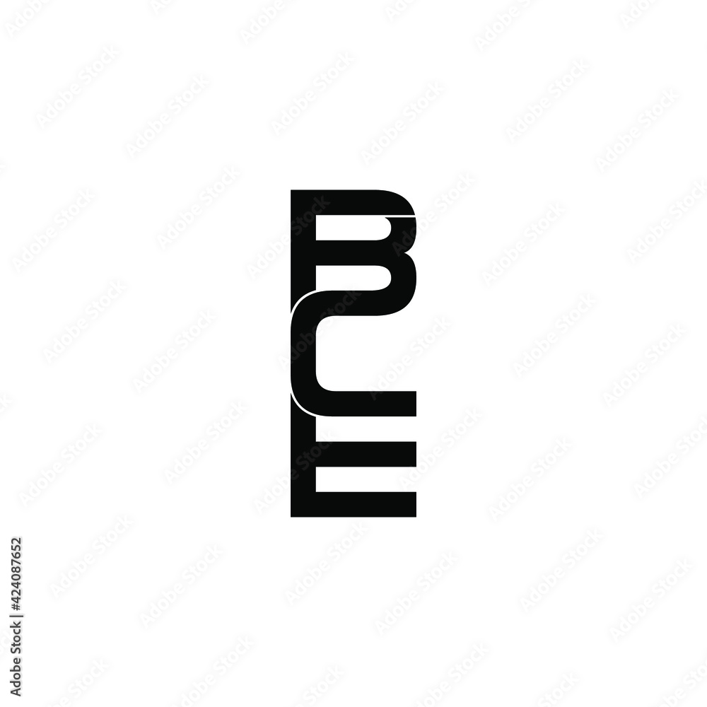bce letter original monogram logo design bce letter original monogram logo design