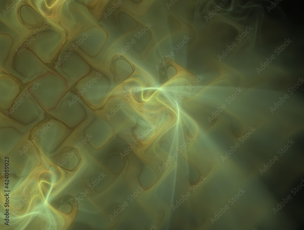 Obraz premium Imaginatory fractal background generated Image