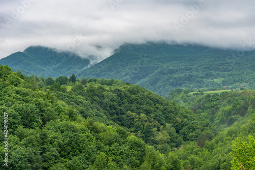 view from the mountain