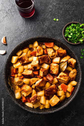 Meat and potato stew