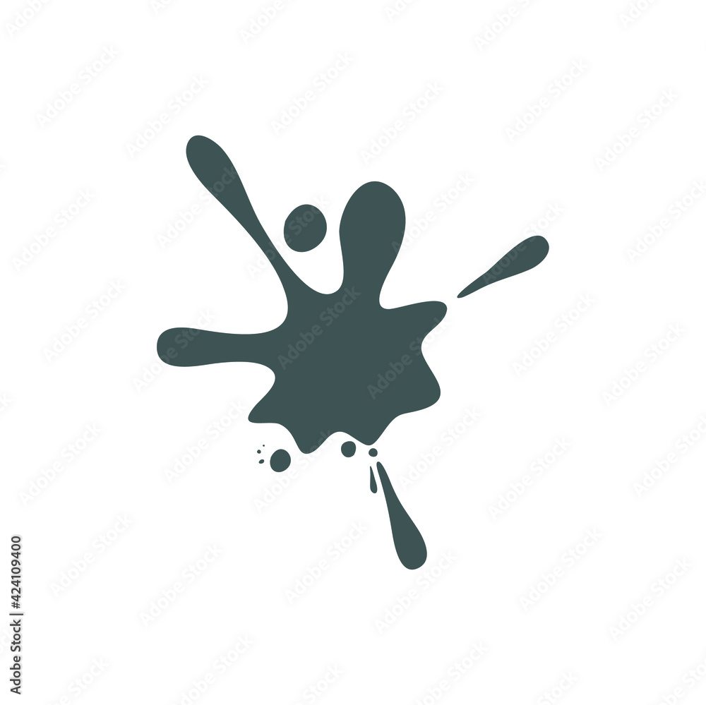 water or liquid splash icon vector water or liquid splash icon vector