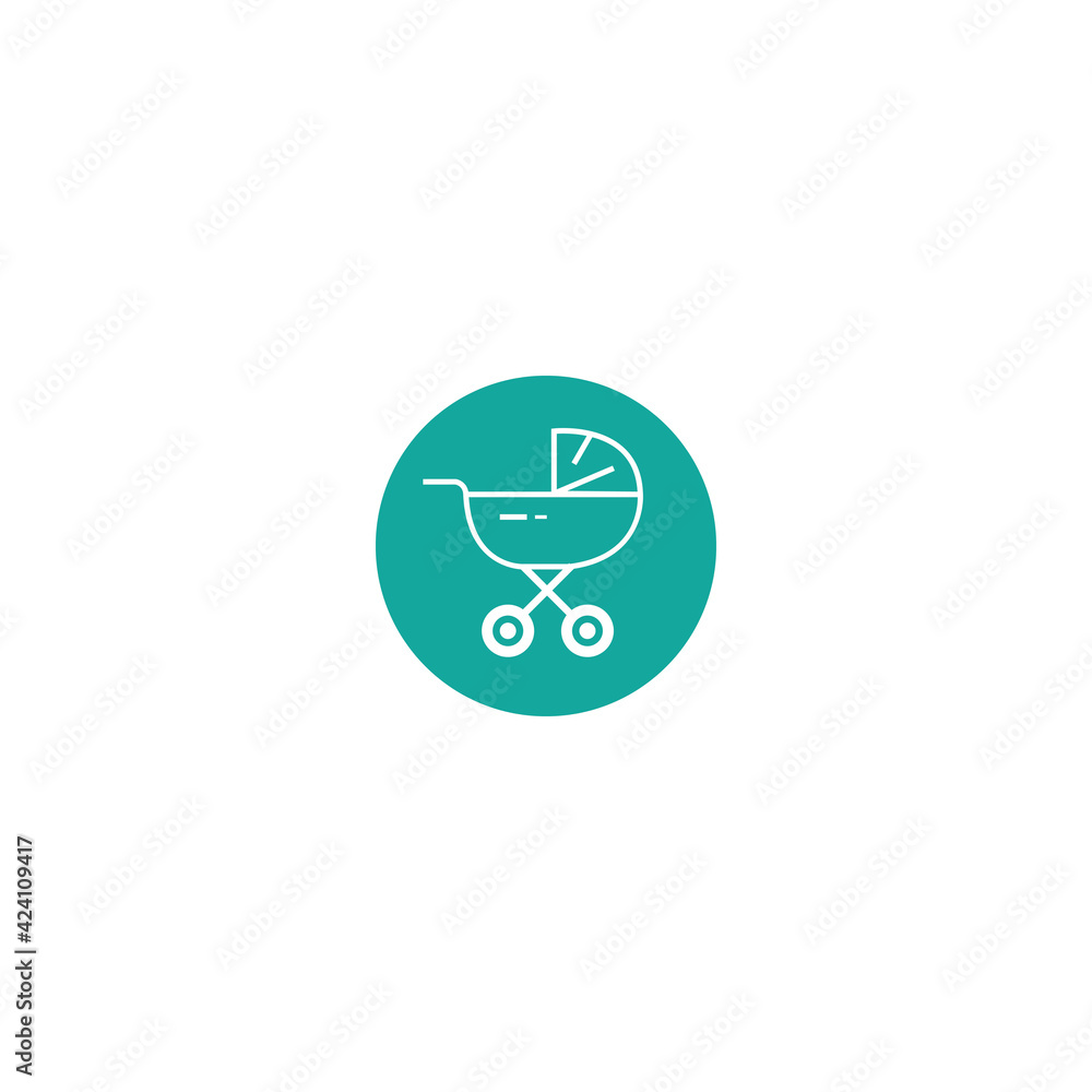 simple baby supply store vector logo simple baby supply store vector logo