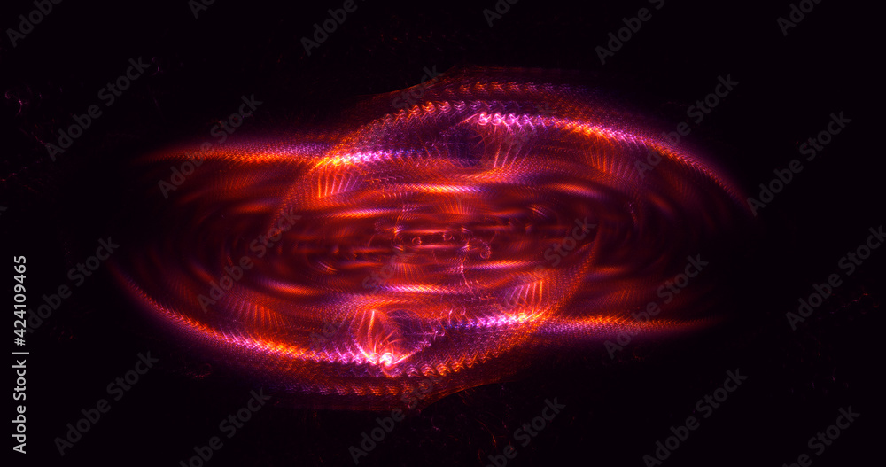 3D rendering abstract multicolor fractal light background 3D rendering abstract multicolor fractal light background