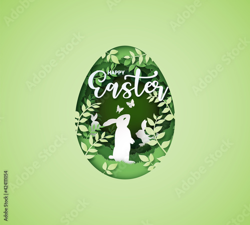 Illustration of Easter day