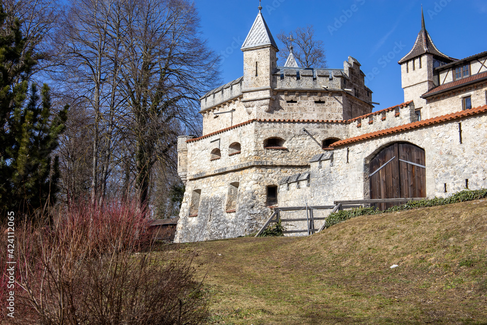 Altes Schloss Kloster auf der Schwäbischen Alb mit  einem wunderschönen Ausblick 