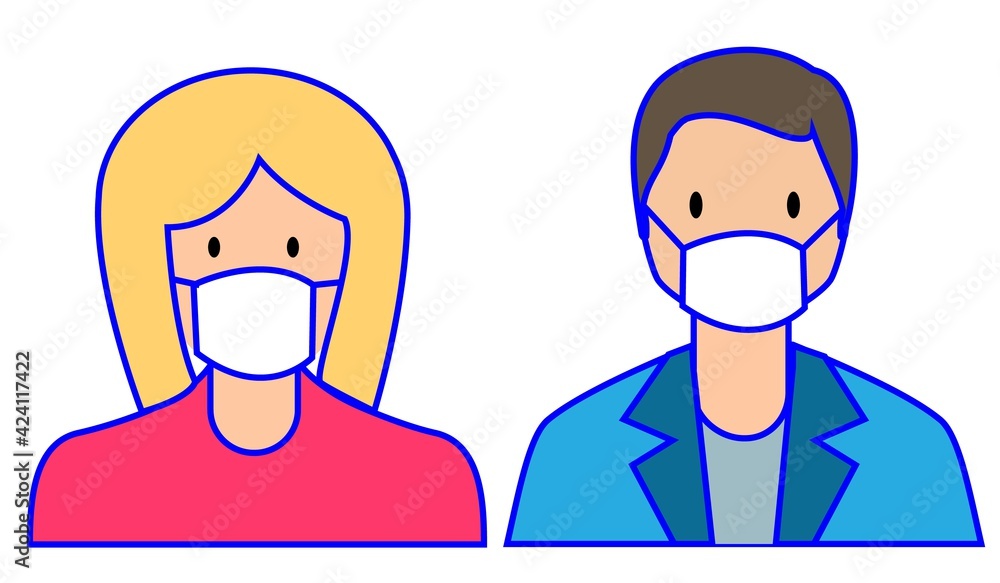 male and female medical icons
male and female medical icons