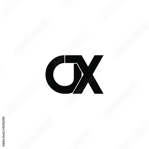 cjx letter original monogram logo design