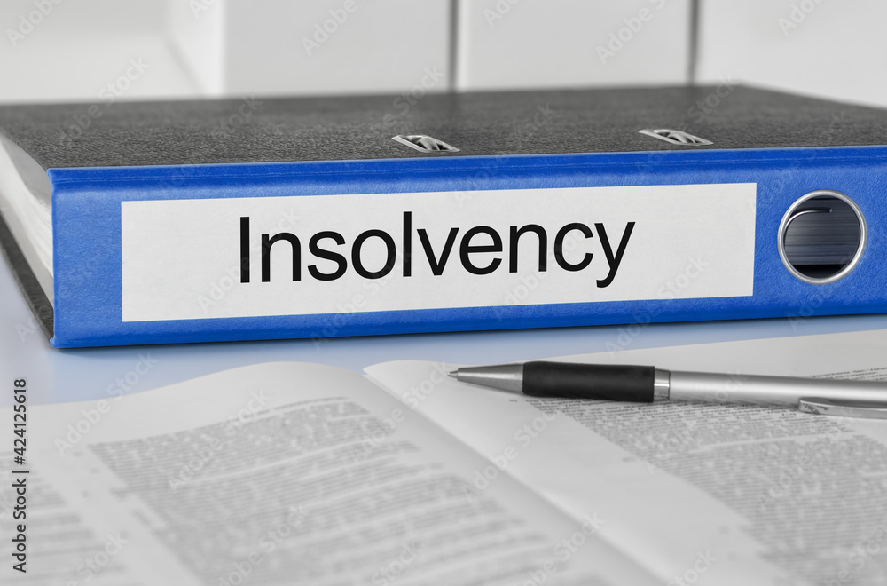 Folder with the label Insolvency Folder with the label Insolvency
