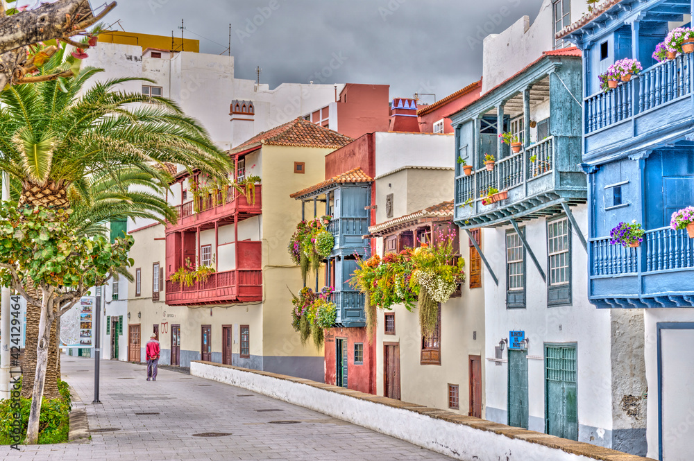 Santa Cruz de la Palma, Spain, HDR Image