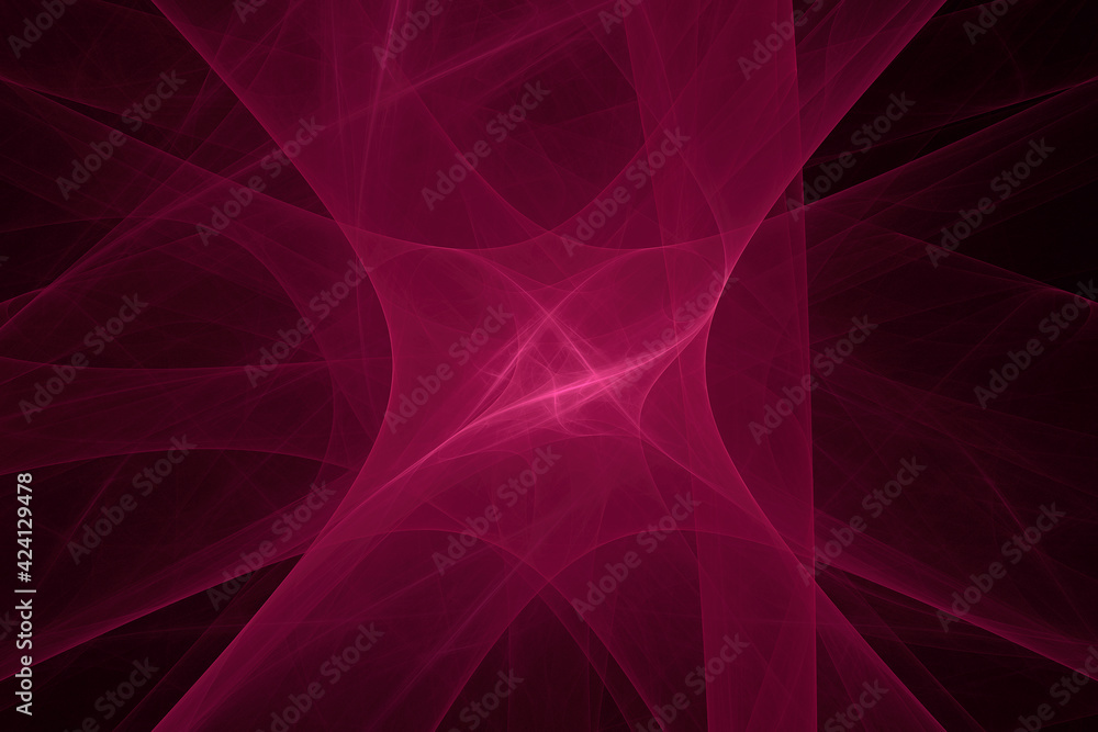 Abstract Illustration of Modern Fractal Background Abstract Illustration of Modern Fractal Background