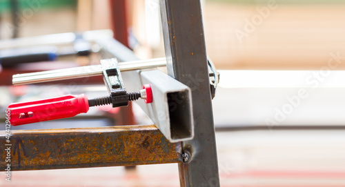 Photos C-Clamp, C-shape workpiece, can be used both wood and steel