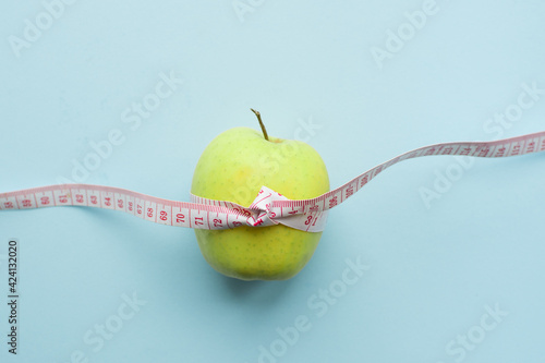 Weight loss and healthy eating concept