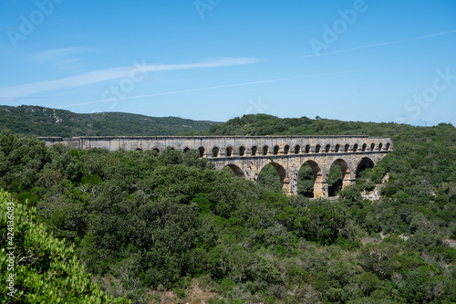 Pont du Gard dans le sud de la France