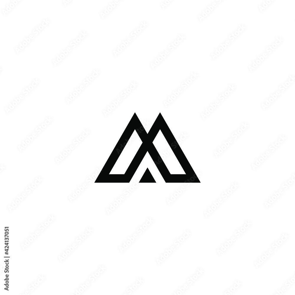 initial MA logo design vector initial MA logo design vector