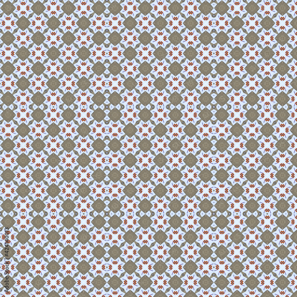 Abstract Illustration of Modern Seamless Pattern Abstract Illustration of Modern Seamless Pattern