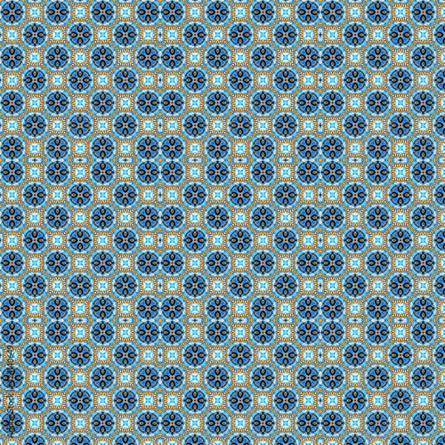 Abstract Illustration of Modern Seamless Pattern