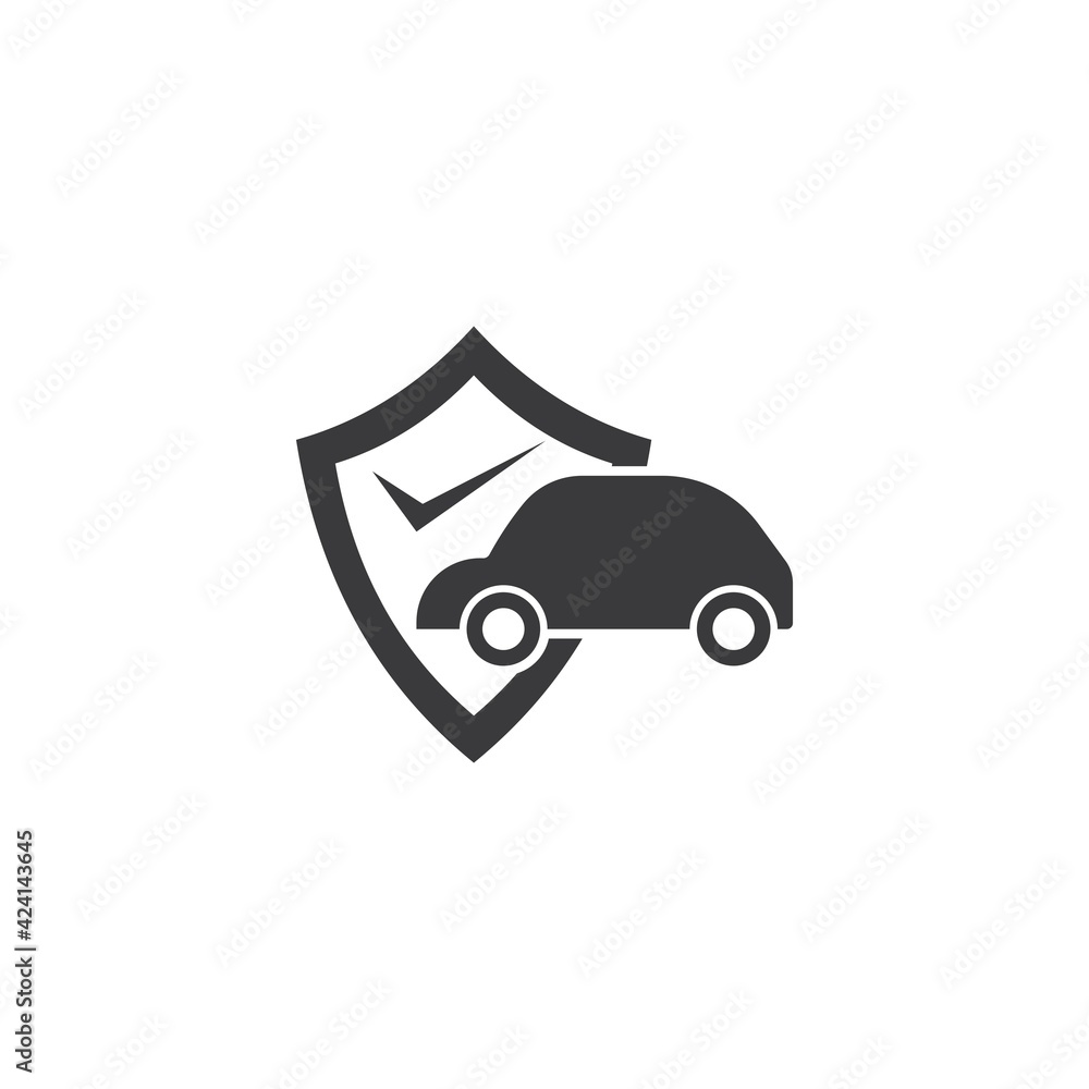 Car insurance icon Car insurance icon