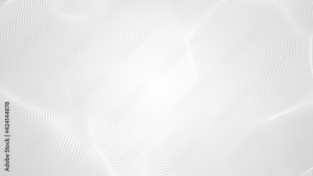 Dot white gray wave light technology texture background. Abstract big data digital concept. 3d rendering. Dot white gray wave light technology texture background. Abstract big data digital concept. 3d rendering.
