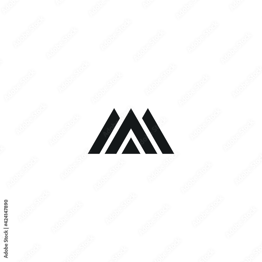 initial MA logo design vector initial MA logo design vector