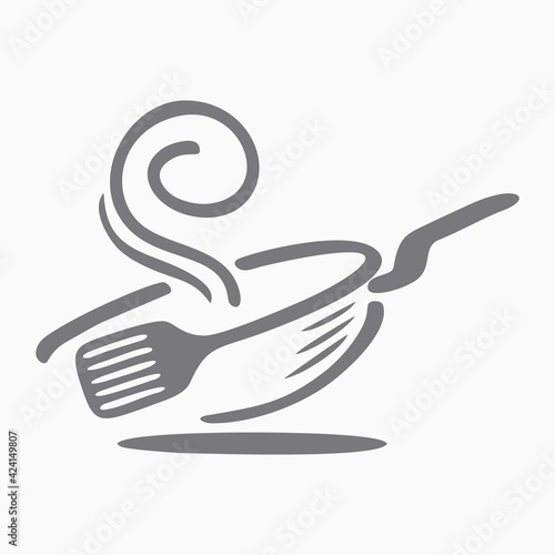 Cookware Logo Design Vector Template