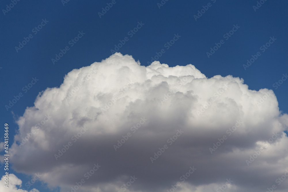 Beautiful white clouds against the blue sky Beautiful white clouds against the blue sky
