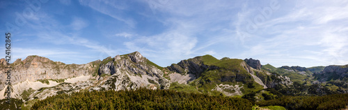 Panorama view of Hochiss mountain in Tyrol, Austria